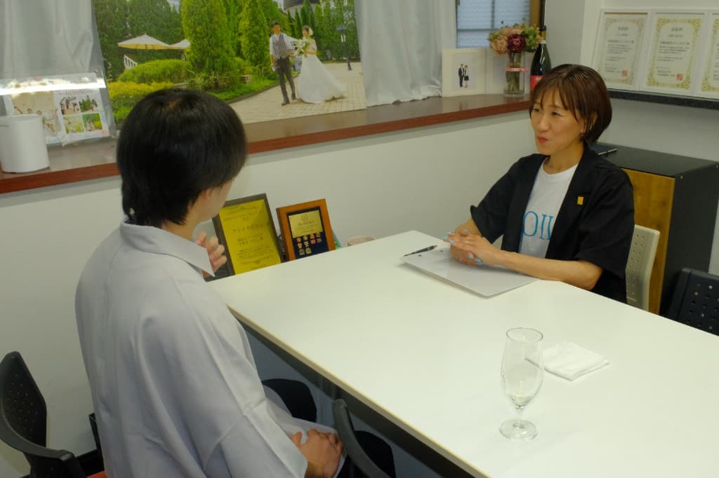クライアントに寄り添う小野里ちゃこ